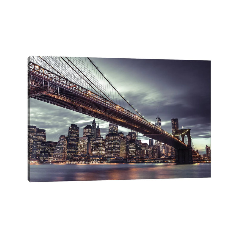 New York VII by Assaf Frank - Wrapped Canvas Print, 20.32 cm H x 30.48 cm W