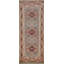 Tapis de couloir traditionnel bleu clair 3x8