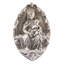Sculpture murale Madone et enfant