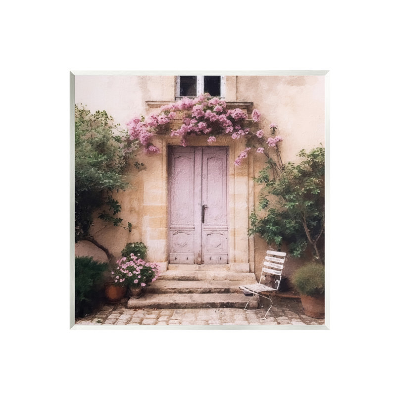 Floral French Doors par Riley B Print