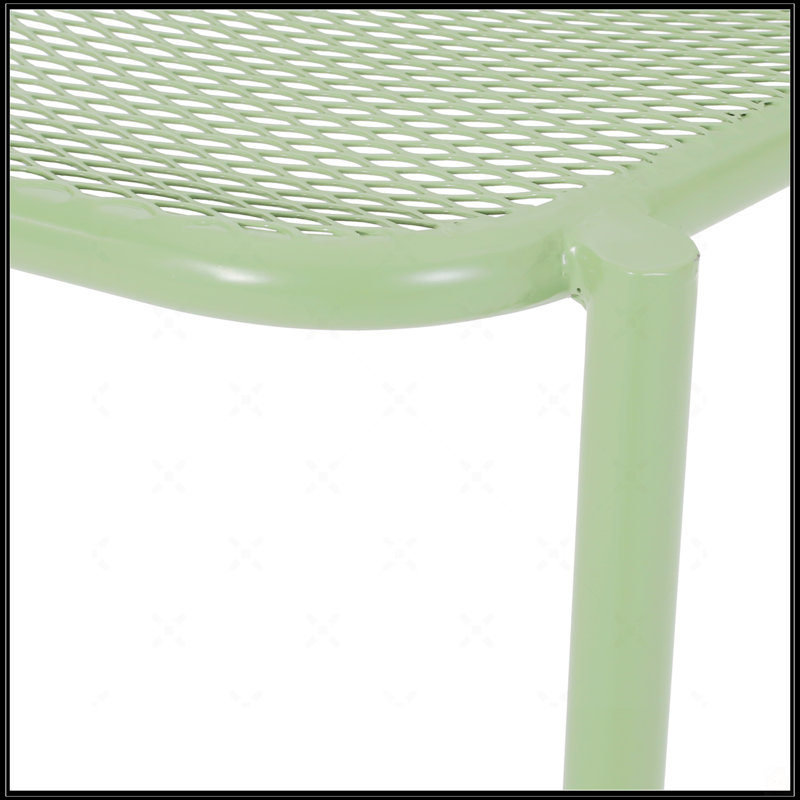 Chaise empilable polyvalente pour profiter de l'extérieur et optimiser l'espace, Vert