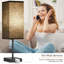 Ensemble de 2 lampes de table pour la chambre à coucher, à intensité variable 3 couleurs 18 po, avec chaînette et prises de courant, 2 ampoules incluses-117987400-117987404