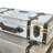 Multi Colored Wooden Nesting Decorative Trunk with Vintage Accents and Studs, Set of 3