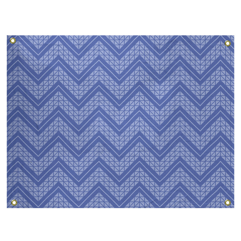 Tapisserie Stephenie, H 59 po x l 80 po, Bleu