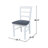 Gadmann Pedestal Extendable Solid Wood Dining Set-81371308-110887677