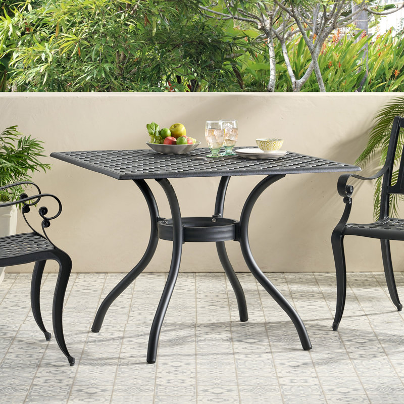 CAYMAN ARCH MESH I 39IN SQ TABLE