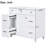 16.65'' Single Bathroom Vanity Base Only-99996311