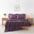 4/6 Pcs Soft Solid & Embroidery Bed Sheets Set-114640776-114640785