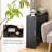Folding Table With Storage Shelf,32.6 Inch Foldable Computer Desk For Small Spaces,Small Writing Desk For Bedroom  Home Office Dorm And Apartment,Black
