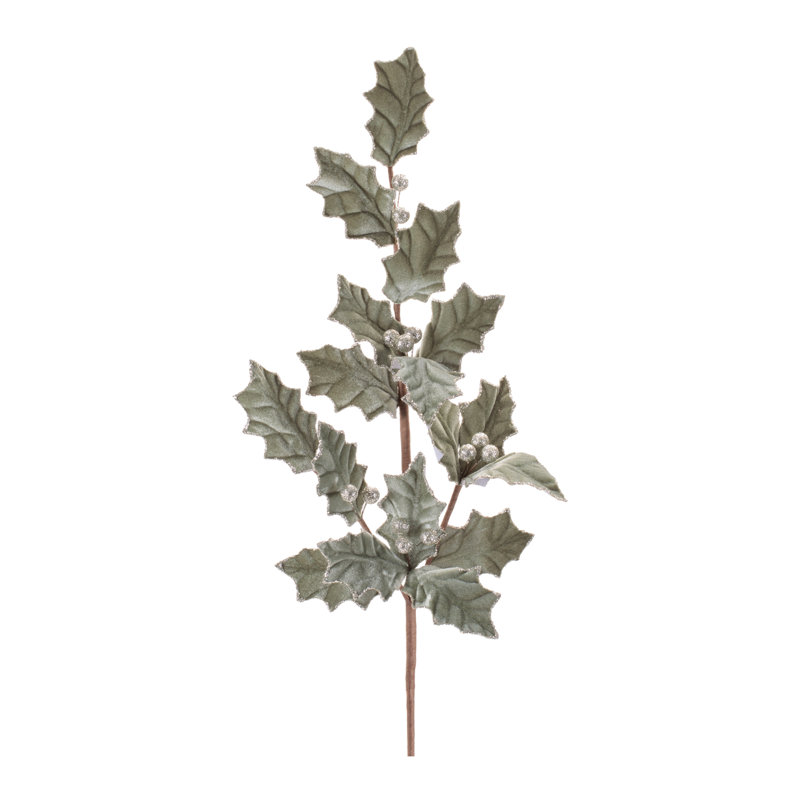 Feuille de houx scintillante (ensemble de 4)