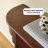 Retro Nut-Brown Solid Wood Console Table-1642900661