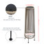 JHY DESIGN Outdoor Floor Solar Light 2-Pack-122057245