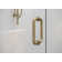 Stellar 90.75 in. x 78 in. Fully Frameless 3 Panel Inline Hinge Shower Door