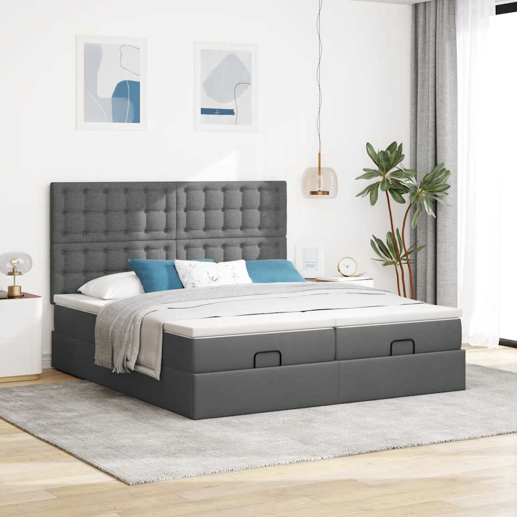 Vidaxl Ottoman-Bett mit Matratze