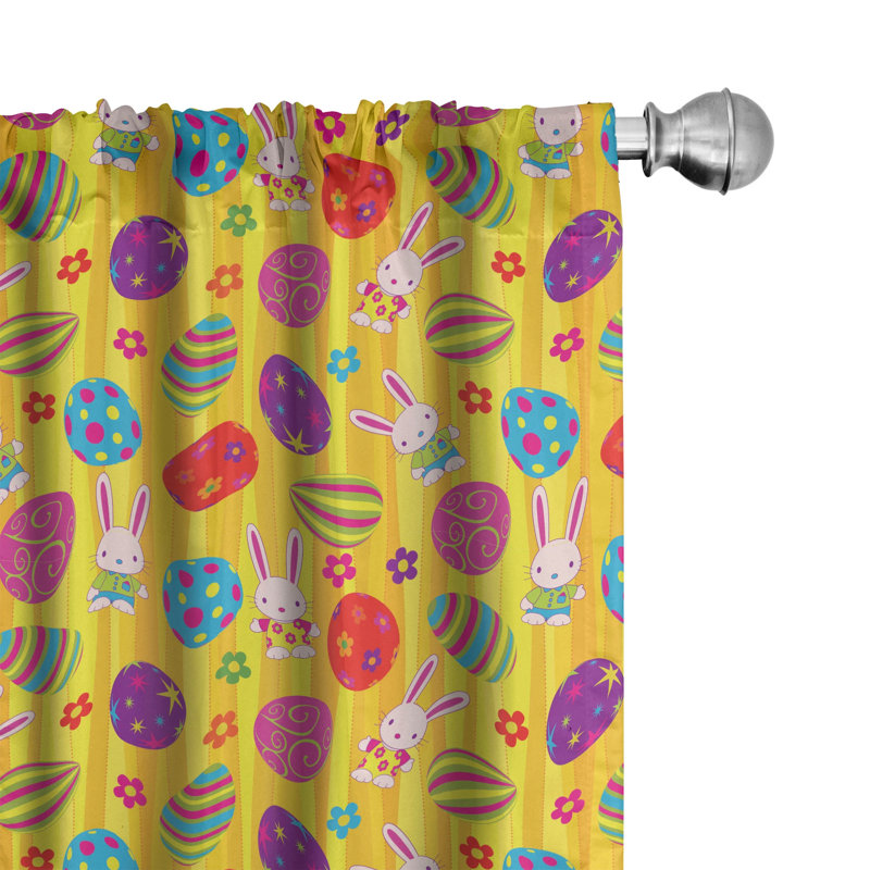 Semi-Sheer Rod Pocket Sliding Panel, 28" x 84"