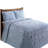 Ashton 100% Cotton Chenille Bedspread with Medallion Pattern,  Soft & Breathable Coverlet, Luxurious Bedding for All Seasons, Machine Washable-507675737-507675714