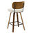 26" Swivel Upholstered Counter Height Bar Stool-830138023-819236524