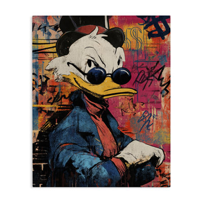 Pop Style Cartoon Riches Canvas, design by Svetlana Aleynikova