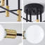 Lustre sphérique Spoutnik à 8 lumières Aethan