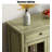 American-Style Solid Wood Glass Multi-Functional Sideboard