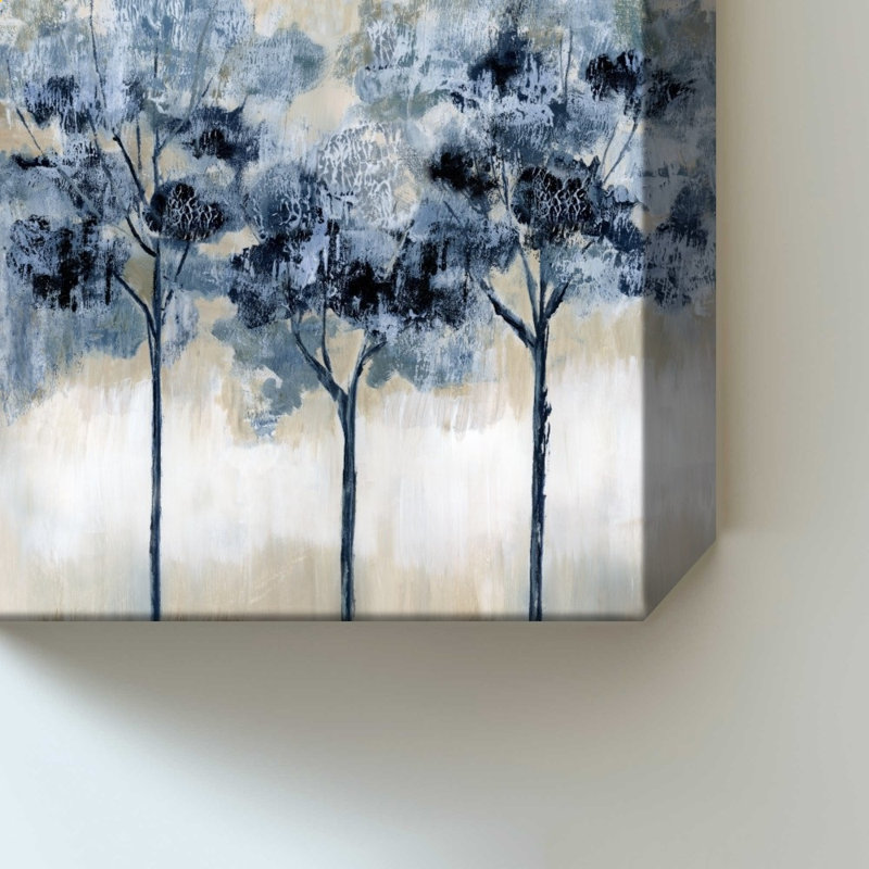 Indigo Grove II par Nan - Impression sur toile, 30" H x 30" W