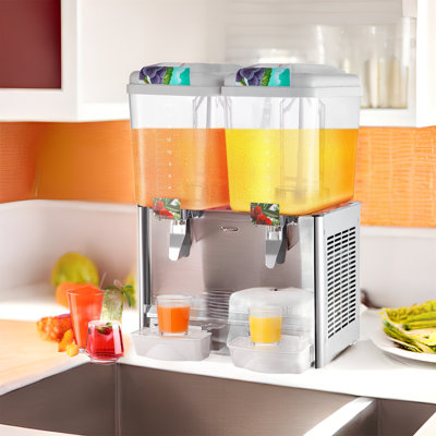 MONSFEST Stainless Steel Accent Electric Water Dispenser