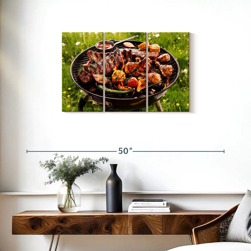 Outdoor Grilling, 20" H x 33" W