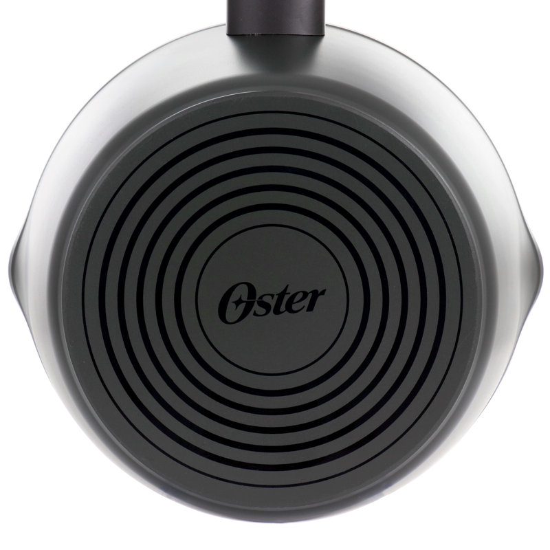 2.6 Quart Aluminum Nonstick Saucepan in Black
