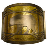 Rustic Lodge 1 - Light Flush Mounted Sconce