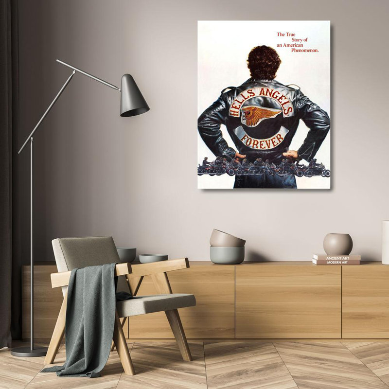 Hells Angel's Forever, 24" H x 19" W