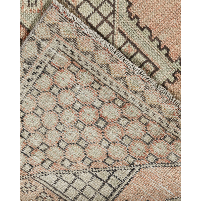 One-of-a-Kind Rectangle 3'7" X 5'8" Hand Knotted Area Rug