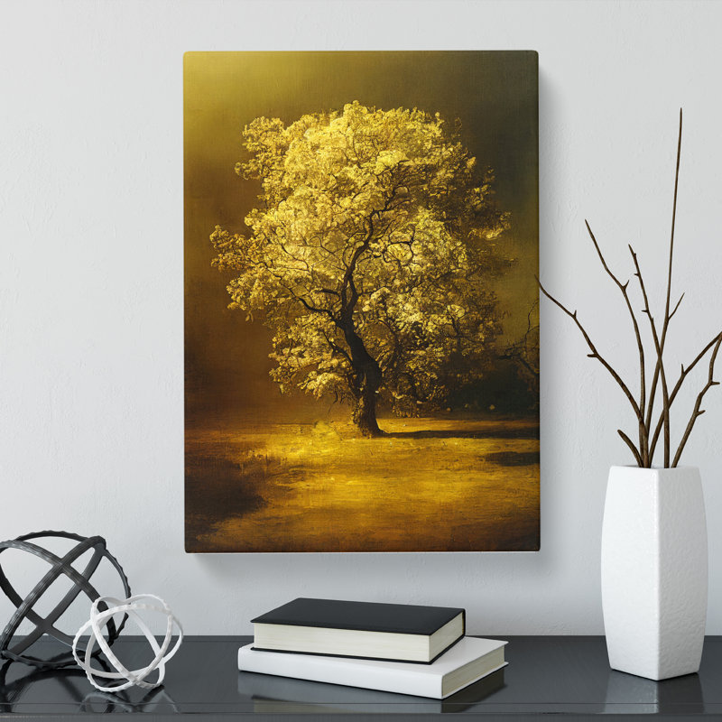 CAN-V0523-2670X Vintage Tree Vol.1 - Wrapped Canvas Print, 50cm H x 35cm W x 3cm D