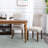 Daesia 19'' H Tufted Linen Upholstered Parsons Chair-613683578