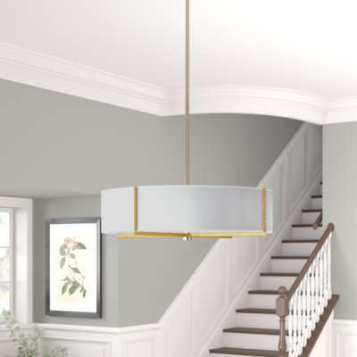 Luminaire suspendu incandescent 4 lumières Preston