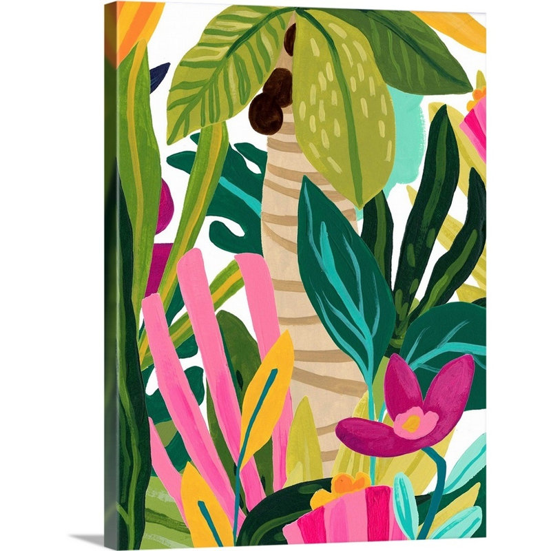«Island Thicket IV», art mural sur toile, Toile tendue, 36" H x 48" W