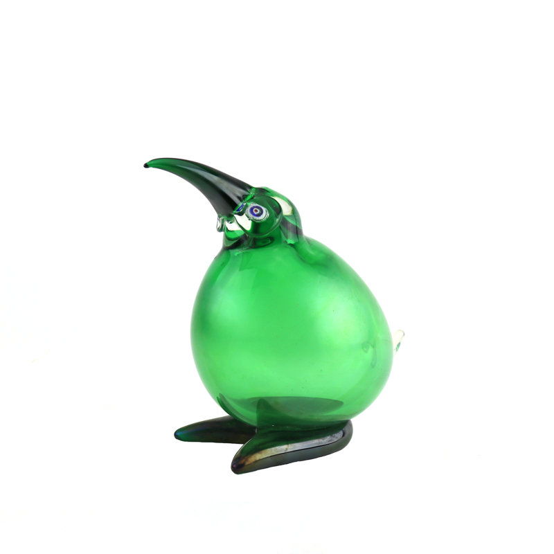 Verre de Murano vert kiwi