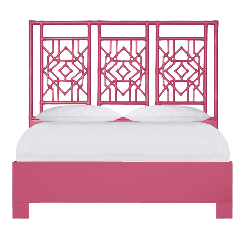 Tulum Bed, Queen, Hot Pink