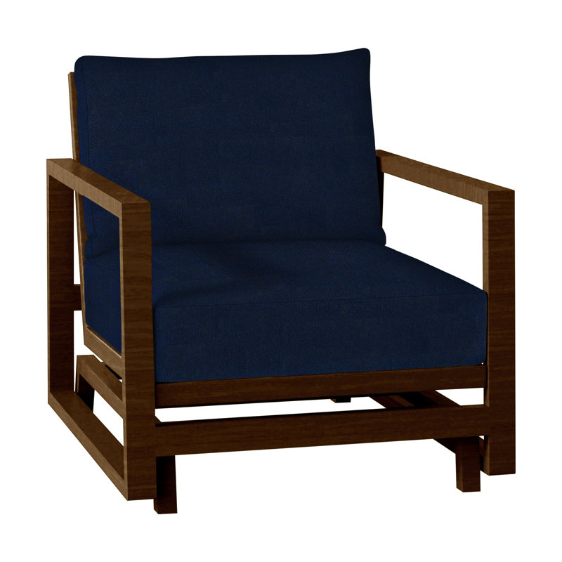 Méridienne Avondale, Velours indigo, Aluminium Avondale chêne # 60, Pas de soudure
