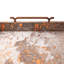 Metallic Copper Cow Hide Tray - Small-70826575