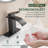 KEBOO Waterfall Bathroom Single-Hole Bathroom Faucet-104805767