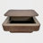 Solid Wood Veneered Modern Coffee Table-653001363