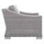 Fauteuil d'extérieur en rotin Conway-821940995