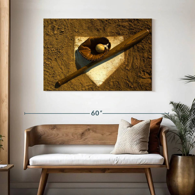 Sireci Baseball Play, 30" H x 45" W