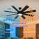 Barbre 60'' Ceiling Fan with LED Lights
