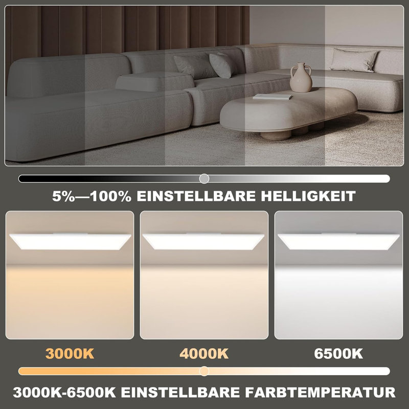 LED Semi Flush Mount