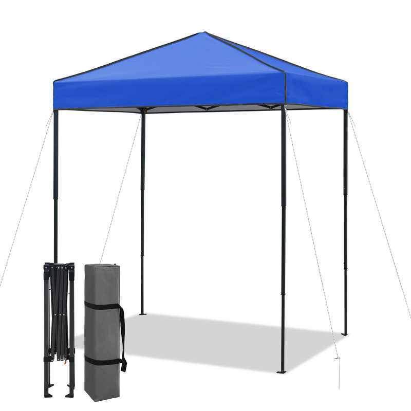 6x4 Canopy Tent, Heavy Duty Pop up Canopy with Carry Bag, Blue