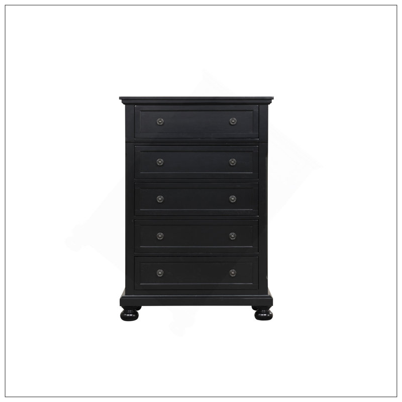 Commode Meade G8925-CH, noire, Noir