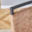 Chaises de salle à manger, chaise d'appoint rembourrée à dossier haut en tissu Tech