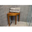 Woodcreek 15" W Teak Shower Bench - Fully Assembled