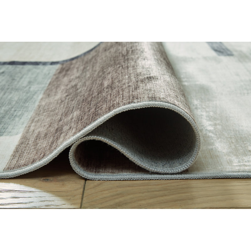 Grand tapis lavable Larkport, Rectangle 5 pi x 7 pi